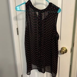 Torrid sleeveless blouse